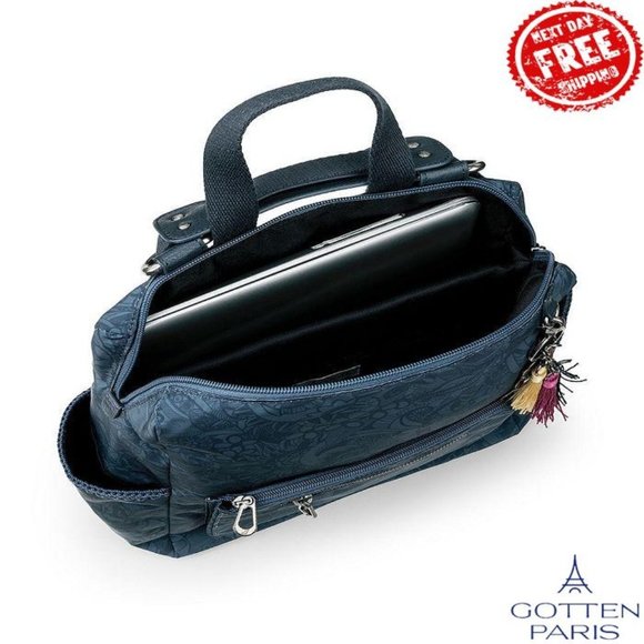Sakroots Recycled Loyola Convertible Backpack Indigo Spirit Desert Repreve Women main image 4